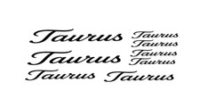 adesivi bici -  10 adesivi TAURUS   -  stickers TAURUS modello 2