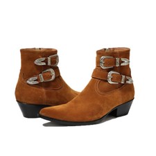 Stivali Chelsea con fibbia