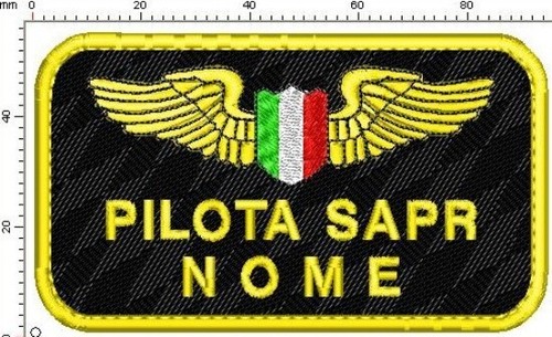 Patch toppa pilota sapr - -,