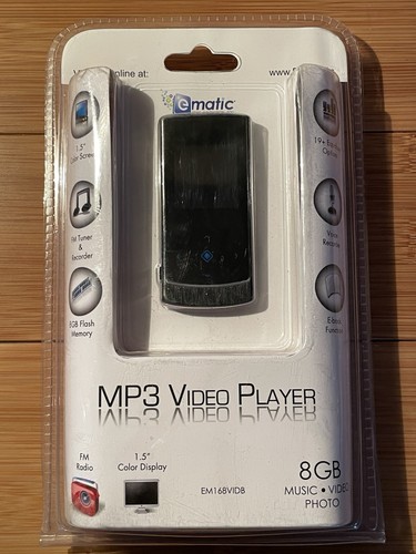 Ematic lettore video mp3 8gb - ematic,