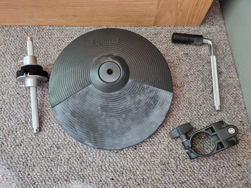Roland dual trigger cymbal - roland, dual-trigger