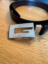 Gucci cintura reversibile logo