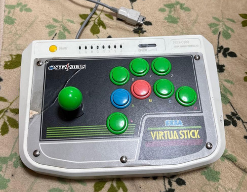 Controller arcade sega saturn - arcade,