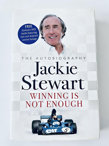 Libro firmato jackie stewart - firmato,