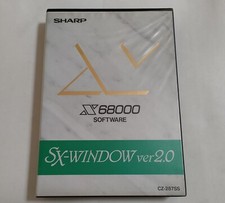 SX- WINDOW VER.2.0 SHARP X68000