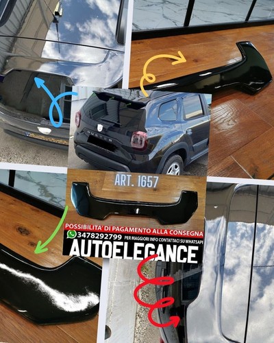Spoiler tetto adatto per - spoiler, dacia