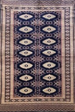 tappeto bukara kashmir extra fine fatto a mano