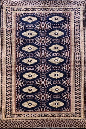 Tappeto bukara kashmir - kashmir, extra