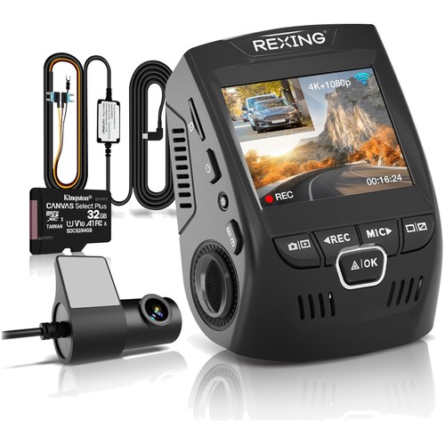 V1p doppia dash cam - 4k,