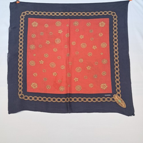 Foulard chanel pura seta - foulard,