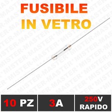 FUSIBILE IN VETRO 3A 250V