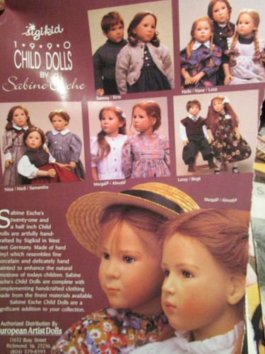 Sabine esche 1990 child doll - child,