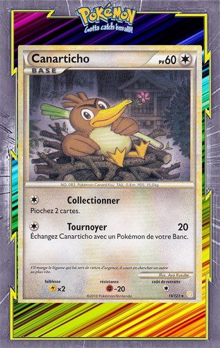 Canarticho hs heartgold - canarticho,