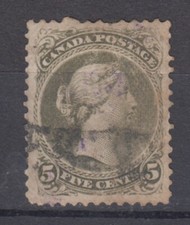 Canada Scott #26iv 5 cent
