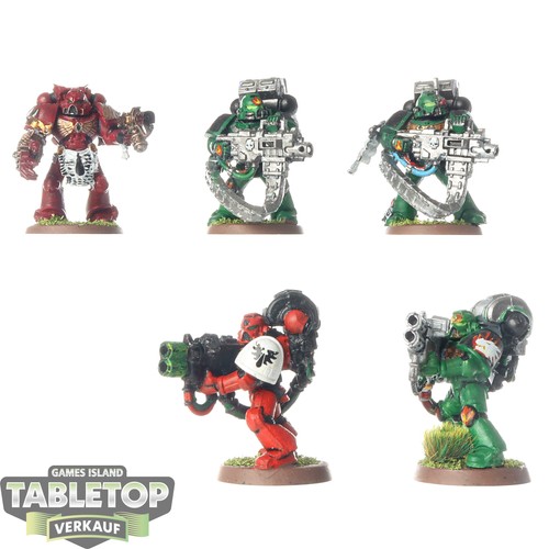 Space marines 5 - 5, devastator