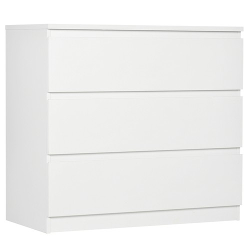 Homcom cassettiera comò 3 - comò, a