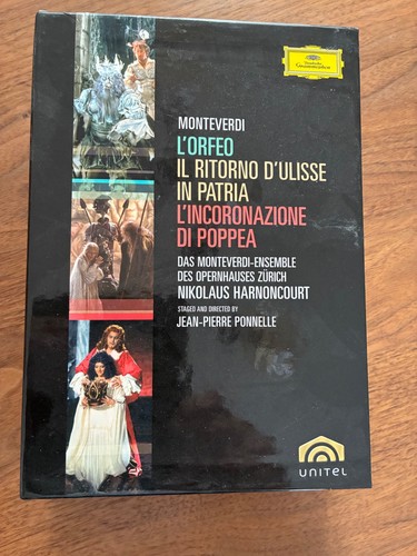 Monteverdi operas dvd - operas, 5