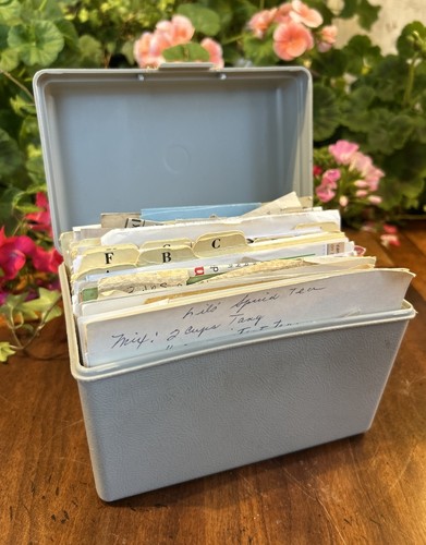 Ricette ritagli vintage - e,