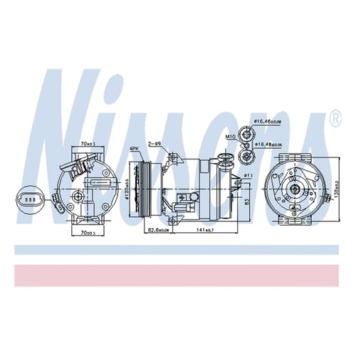 Compressore aria condizionata - compressore,