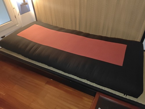 Letto futon con base tatami - con,