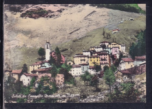 Cartolina saluti campello - cartolina,