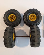 Set 4 ruote vintage Tonka