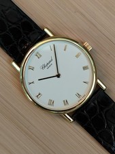 CHOPARD Geneve Orologio Vintage In Oro 18k 0,750 80's Carica Manuale Dress Watch