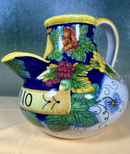 Brocca vino ceramica - brocca,