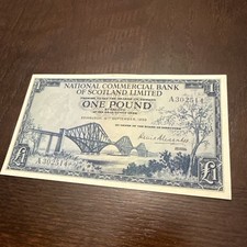 Scozia 1959 una sterlina