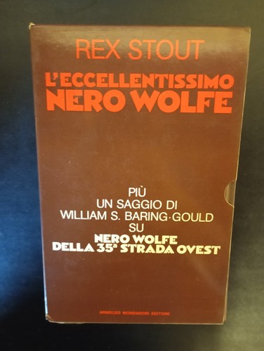 Rex stout l eccellentissimo - -, l'eccellentissimo