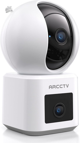 Telecamera wifi interno doppia - interno,