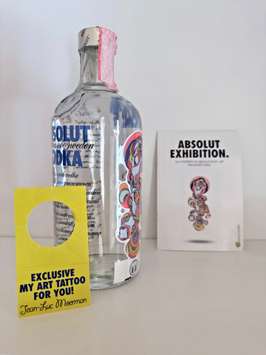 Absolut vodka body - vodka, 2005