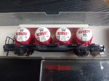 FLEISCHMANN 5231 H0 NOS VAGONE BIRRA EKU BIRRIFICIO RARO MAI UTILIZZATO 
