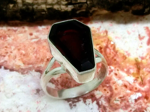 Sarg anello zirconi rosso - sarg,