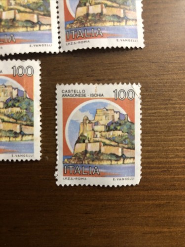 Francobolli italiani castello - francobolli,