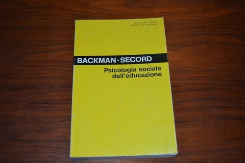 Backman second psicologia - backman,,