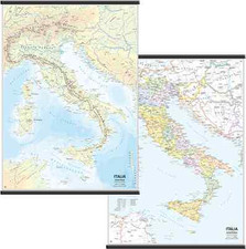 CARTA MURALE GEOGRAFICA