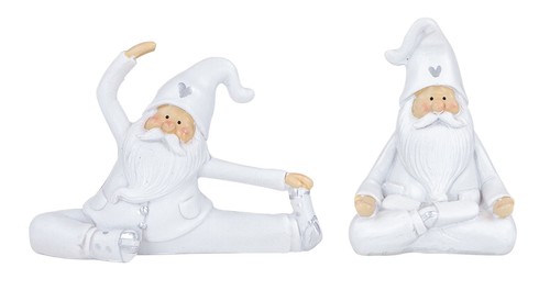 Set decorazioni babbo natale - 2,