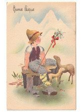 1948 cartolina d'epoca Buona