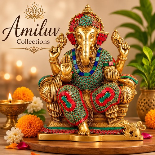 Grande statua ganesha - statua,
