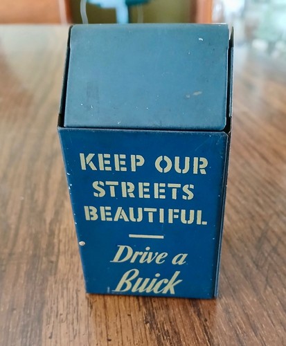 Antique tin drive buick - antique,