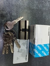 CILINDRO EUROPEO SICUREZZA YALE mm31/31 CON 5 CHIAVI ANTI SCASSO PORTA