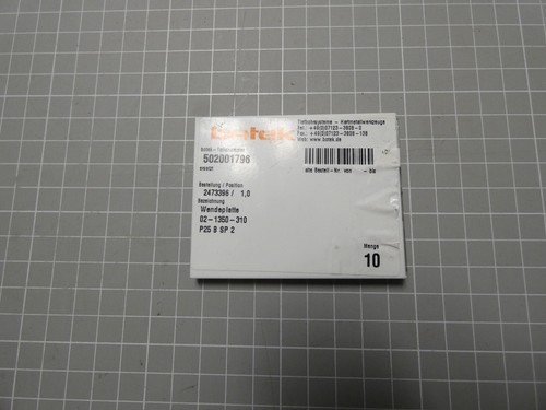 Inserti botek 1350 - 10,
