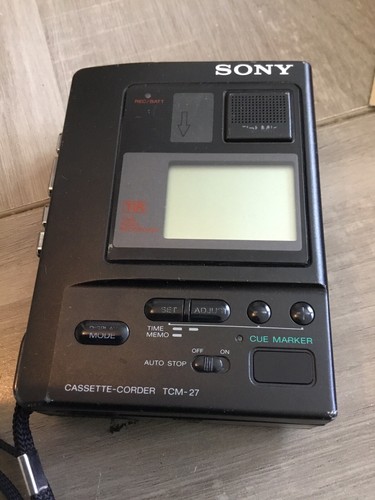 Sony walkman tcm cassette - walkman, 27