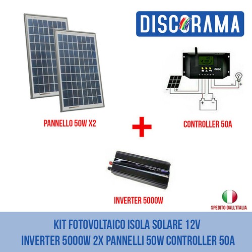 Kit fotovoltaico isola - kit, solare