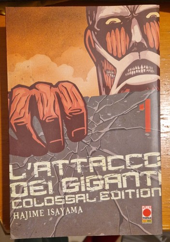 Manga attacco dei giganti - l'attacco,