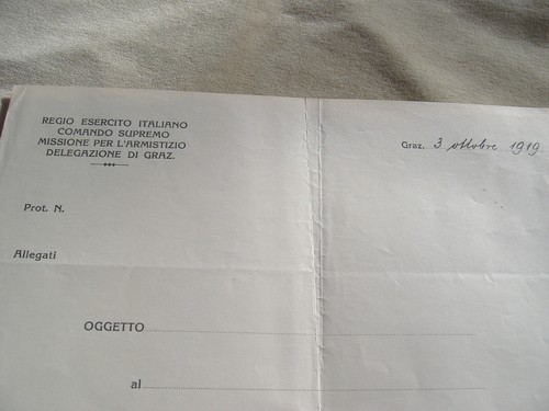 Documento militare e - militare, r.e