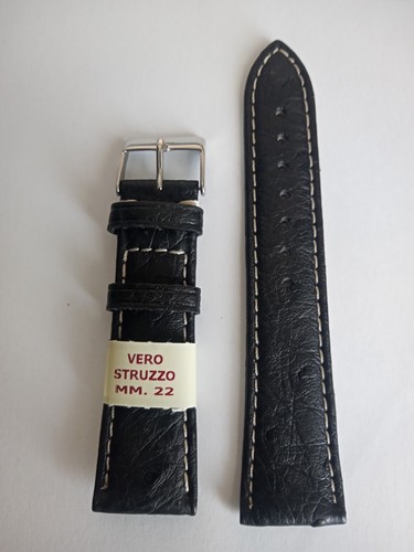 Cinturino pelle struzzo - pelle, di
