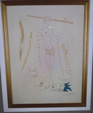 Salvador Dali IL CIRCO Incisione acquatinta