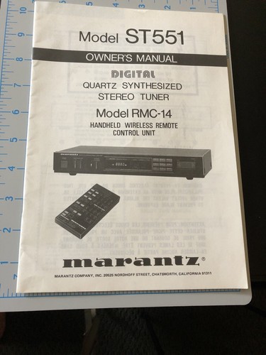 Marantz st551 sintonizzatore - st551,